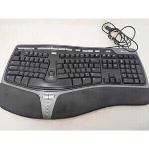 Microsoft Natural Ergonomic Keyboard 4000 v1.0 KU-0462 Model 1048 USB Wired |